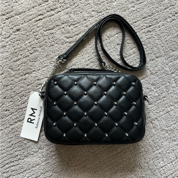 Rebecca Minkoff Diamond Quilt Top Zip Crossbody - Picture 1 of 12